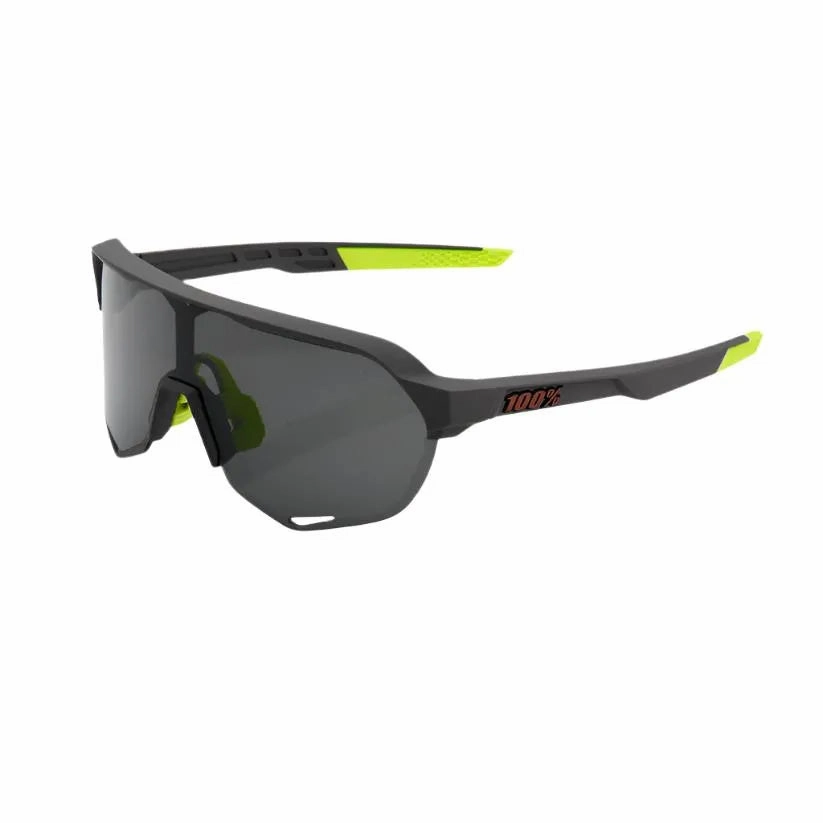 100% S2 Sport Sunglasses (Smoke/Soft Tact Cool Grey)