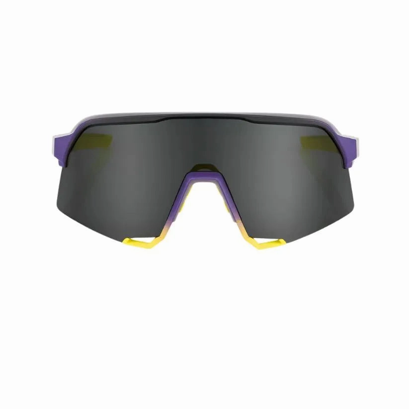 100% S3 Sport Sunglasses (Smoke/Matte Metallic Digital Brights)