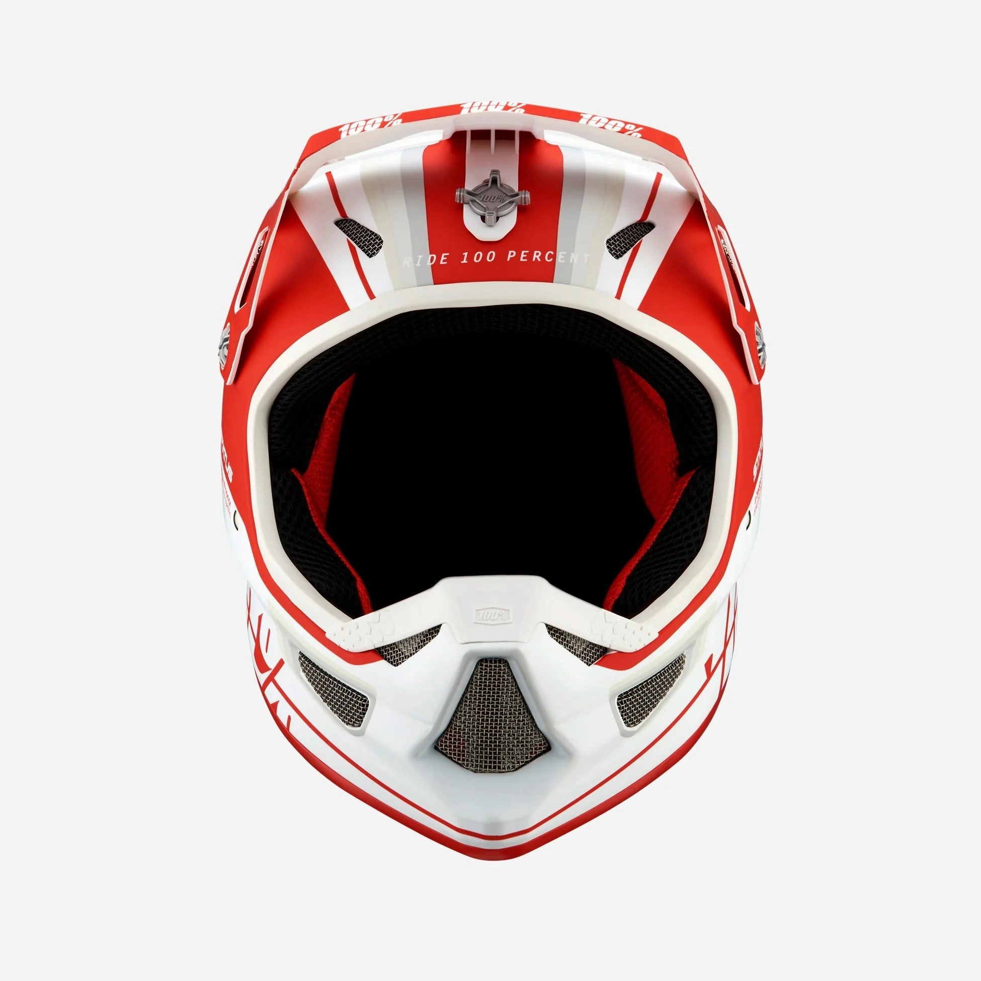 100% Status Children's Helmet - Red 