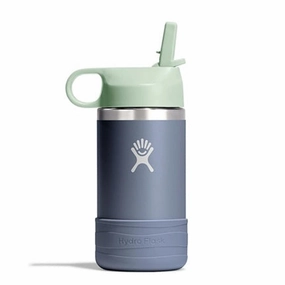12 oz Kids Wide Straw Cap w/ Boot