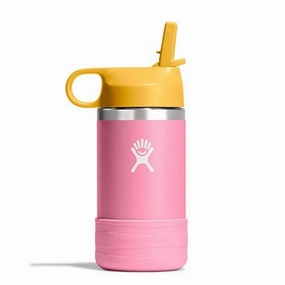 12 oz Kids Wide Straw Cap w/ Boot