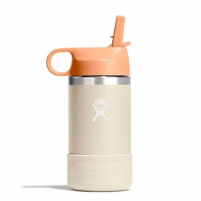 12 oz Kids Wide Straw Cap w/ Boot