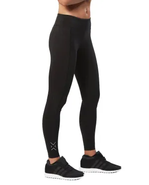 2XU Fitness Women's Compression Tights (Black/Silver)
