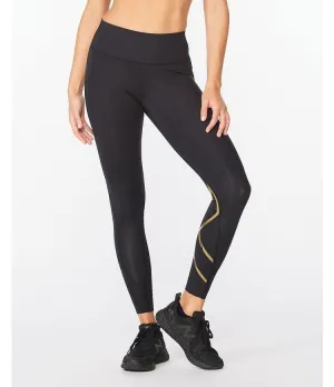2XU MCS X Train Mid Rise Women'sTights (Black/Gold)
