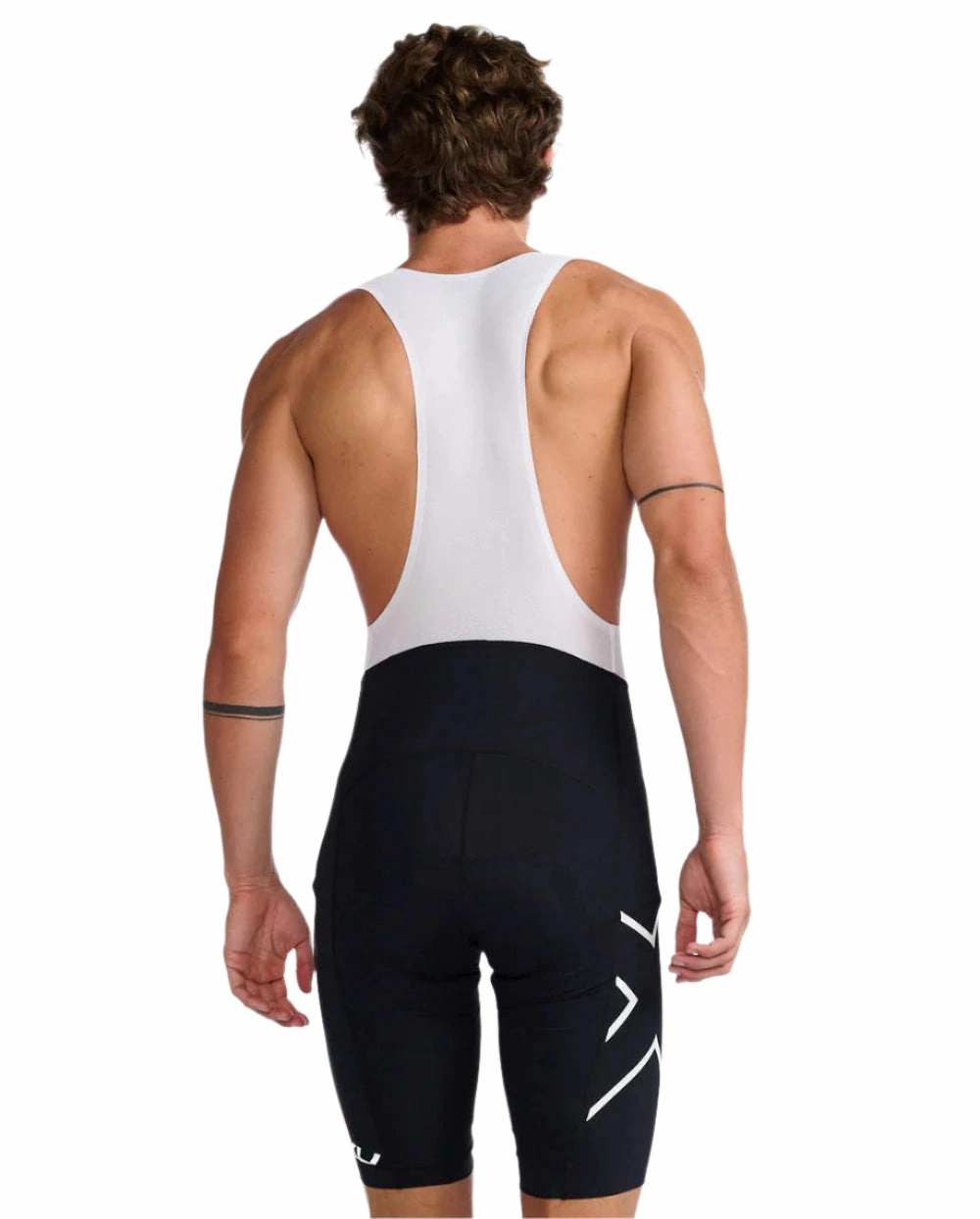 2XU Aero Men's Cycling Bib Shorts (Black/White)