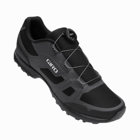 [Open Box] Giro Gauge Boa MTB Cycling Shoes (Dark Shadow/Black)