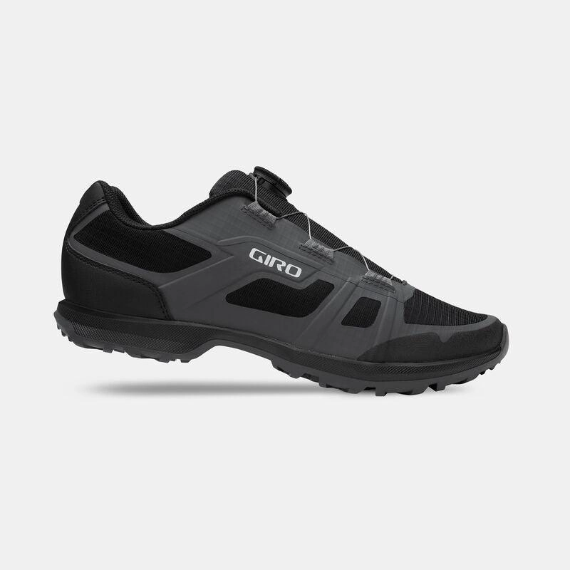 [Open Box] Giro Gauge Boa MTB Cycling Shoes (Dark Shadow/Black)