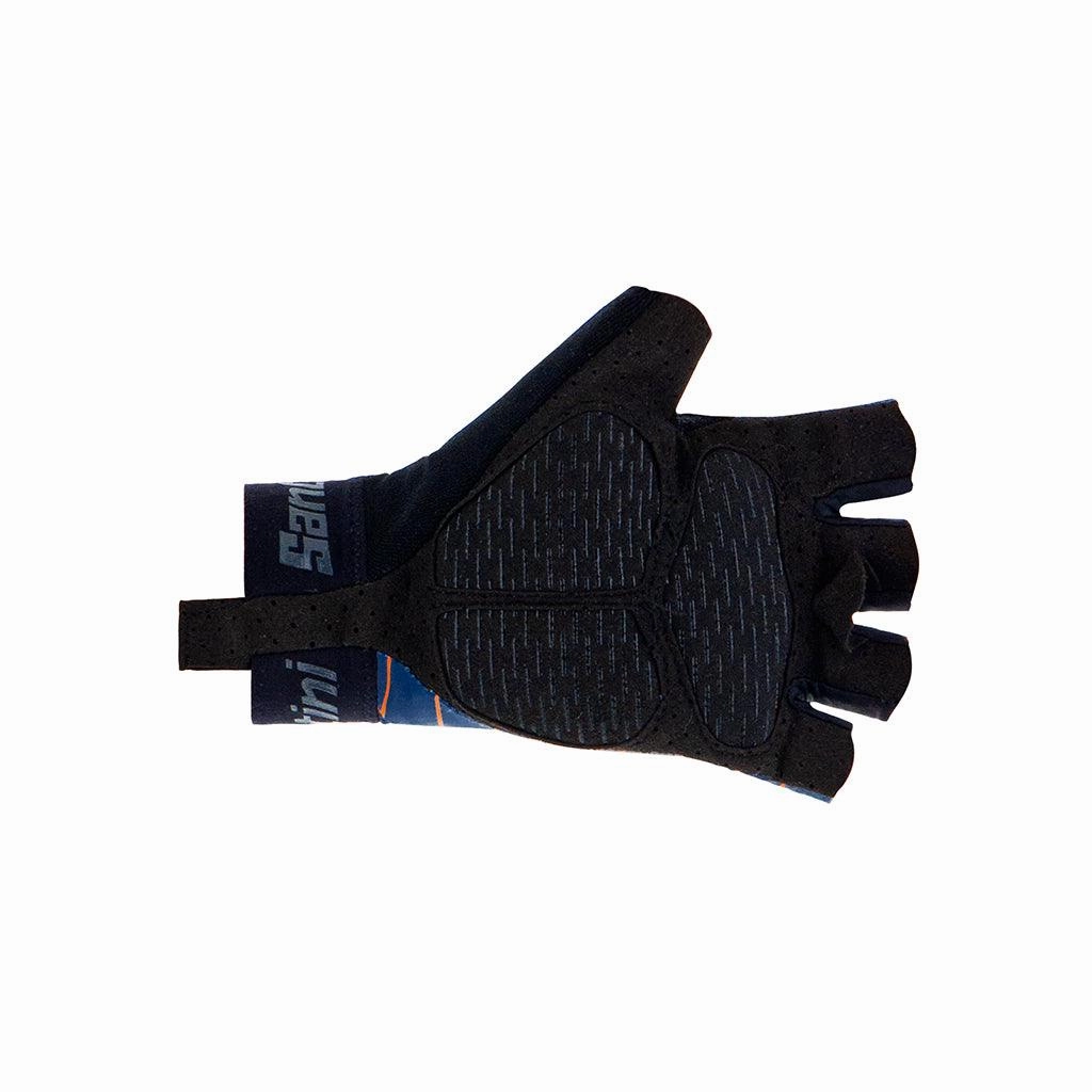 [Open Box] Santini Dinamo Unisex Cycling Gloves (Navy Blue)