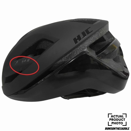 [Refurbished] HJC Bellus Road Cycling Helmet (Matte Gloss Black)