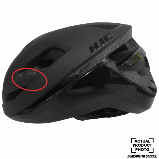 [Refurbished] HJC Bellus Road Cycling Helmet (Matte Gloss Black)