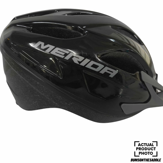[Refurbished] Merida RF7 One Helmet (Shiny Black/Grey)