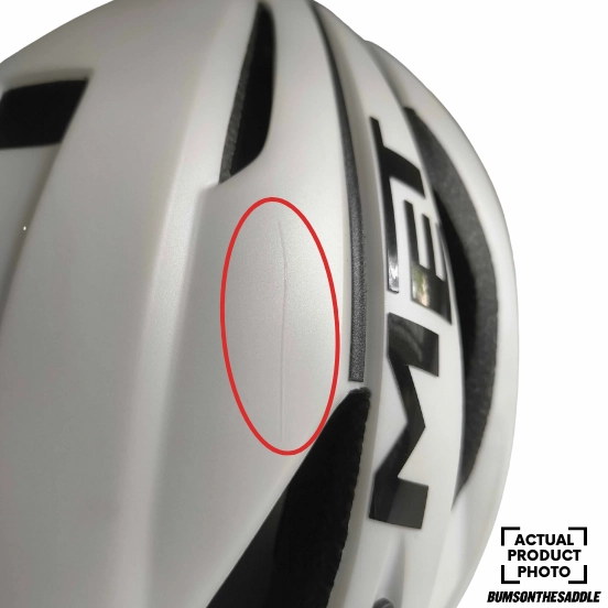 [Refurbished] MET Strale Road Cycling Helmet (White Black)