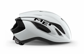 [Refurbished] MET Strale Road Cycling Helmet (White Black)