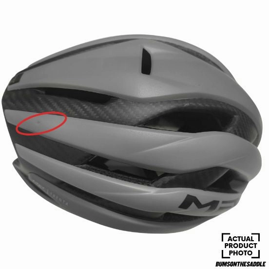 [Refurbished] MET Trenta 3k Carbon MIPS Road Cycling Helmet (Gray Iridescent)