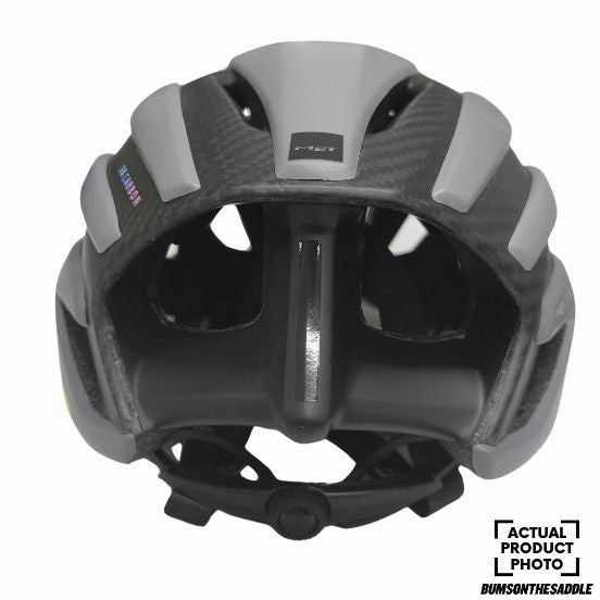 [Refurbished] MET Trenta 3k Carbon MIPS Road Cycling Helmet (Gray Iridescent)