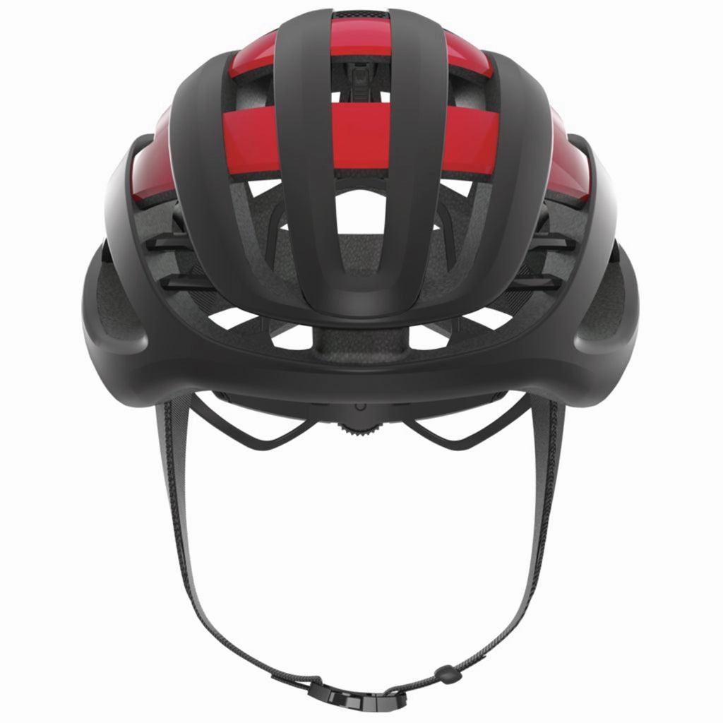 Abus Air Breaker Road Cycling Helmet (Black Red)