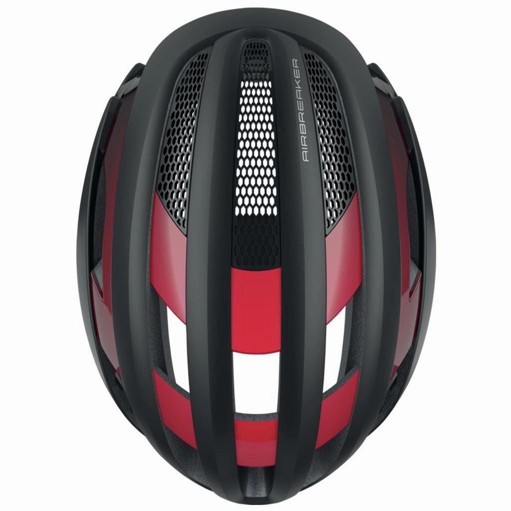 Abus Air Breaker Road Cycling Helmet (Black Red)