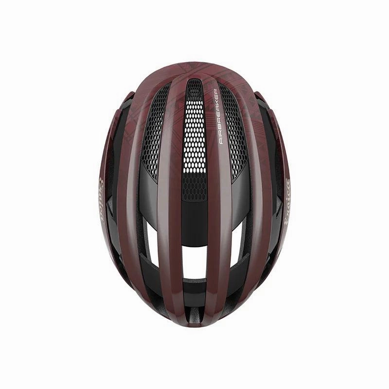 Abus Airbreaker Eroica Road Cycling Helmet (Chianti Red)