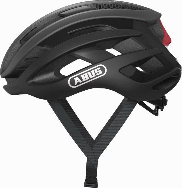 Abus Airbreaker Road Cycling Helmet (Dark Grey)