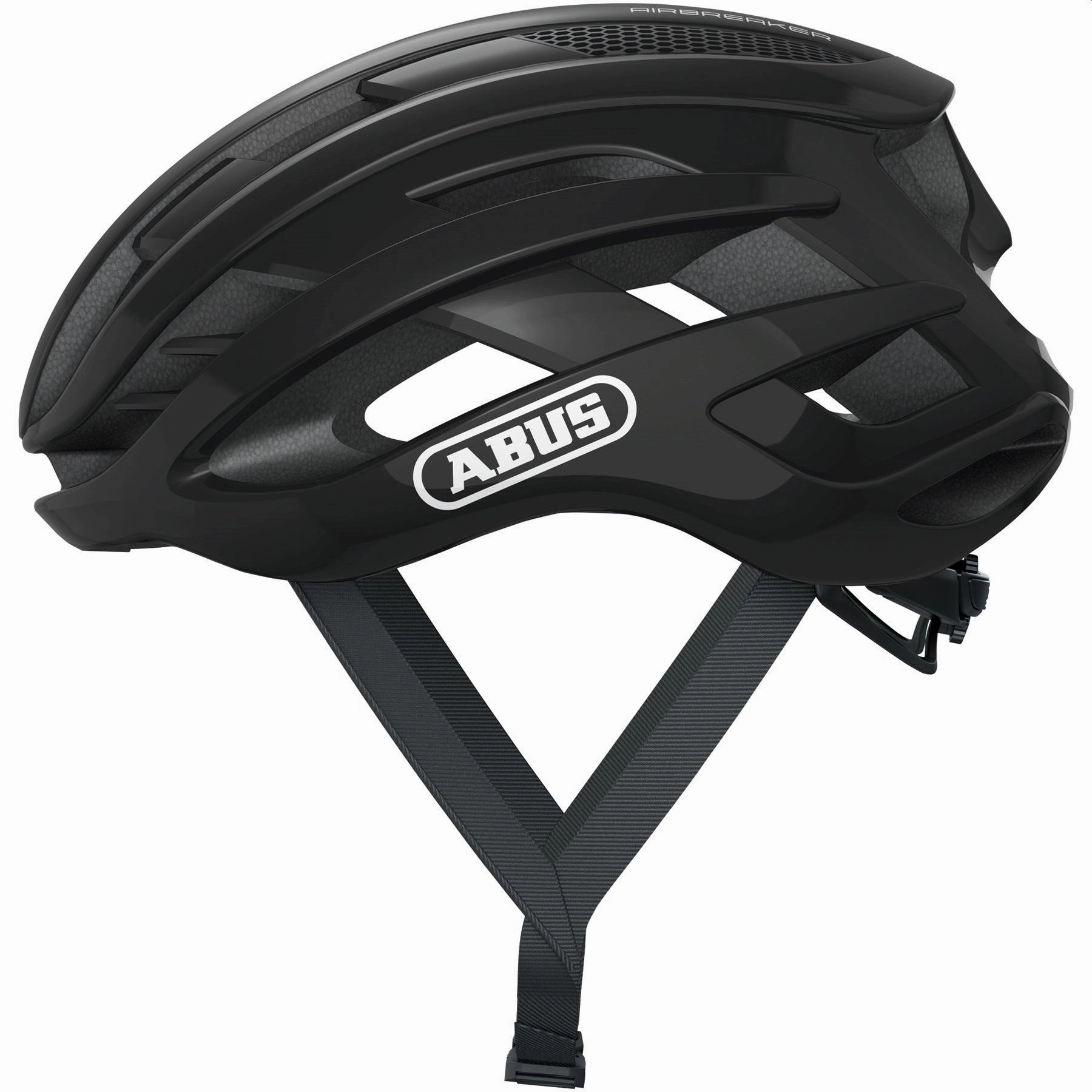 Abus Airbreaker Road Cycling Helmet (Shiny Black)