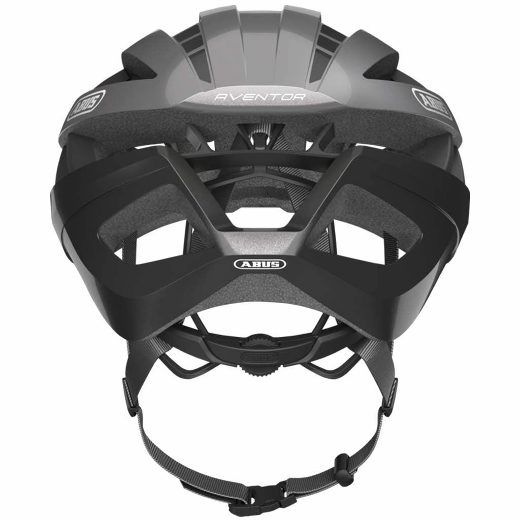 Abus Aventor Road Cycling Helmet (Dark Grey)
