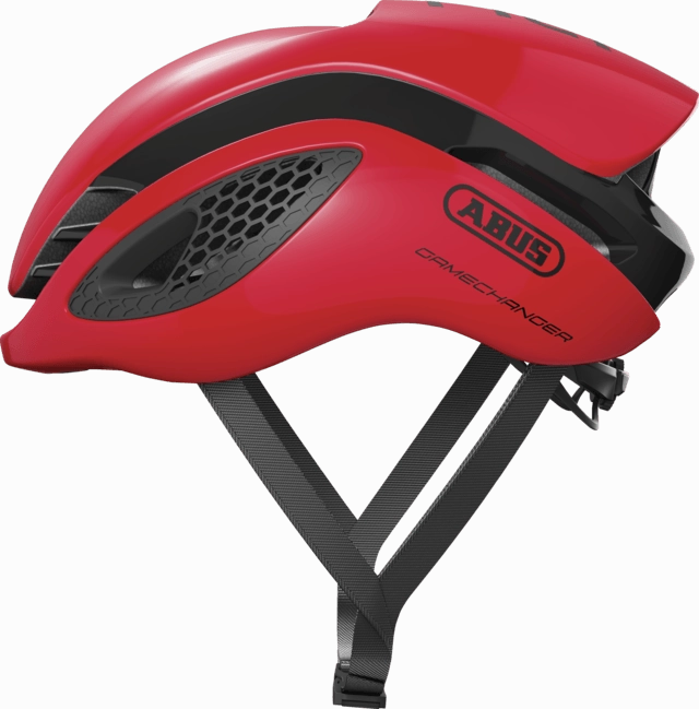 Abus Game Changer Road Cycling Helmet (Blaze Red)