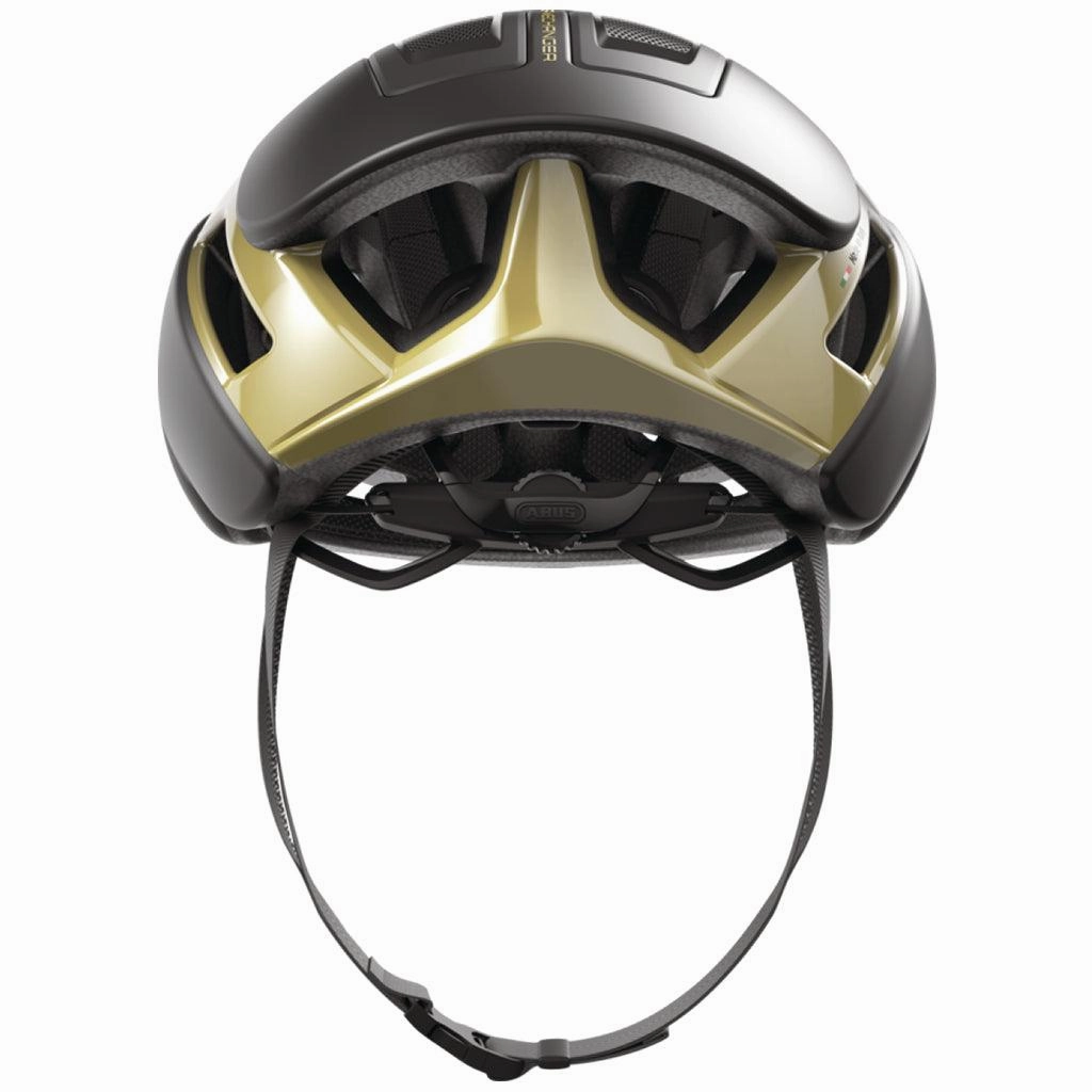 Abus Gamechanger 2.0 Aero Road Cycling Helmet (Black/Gold)