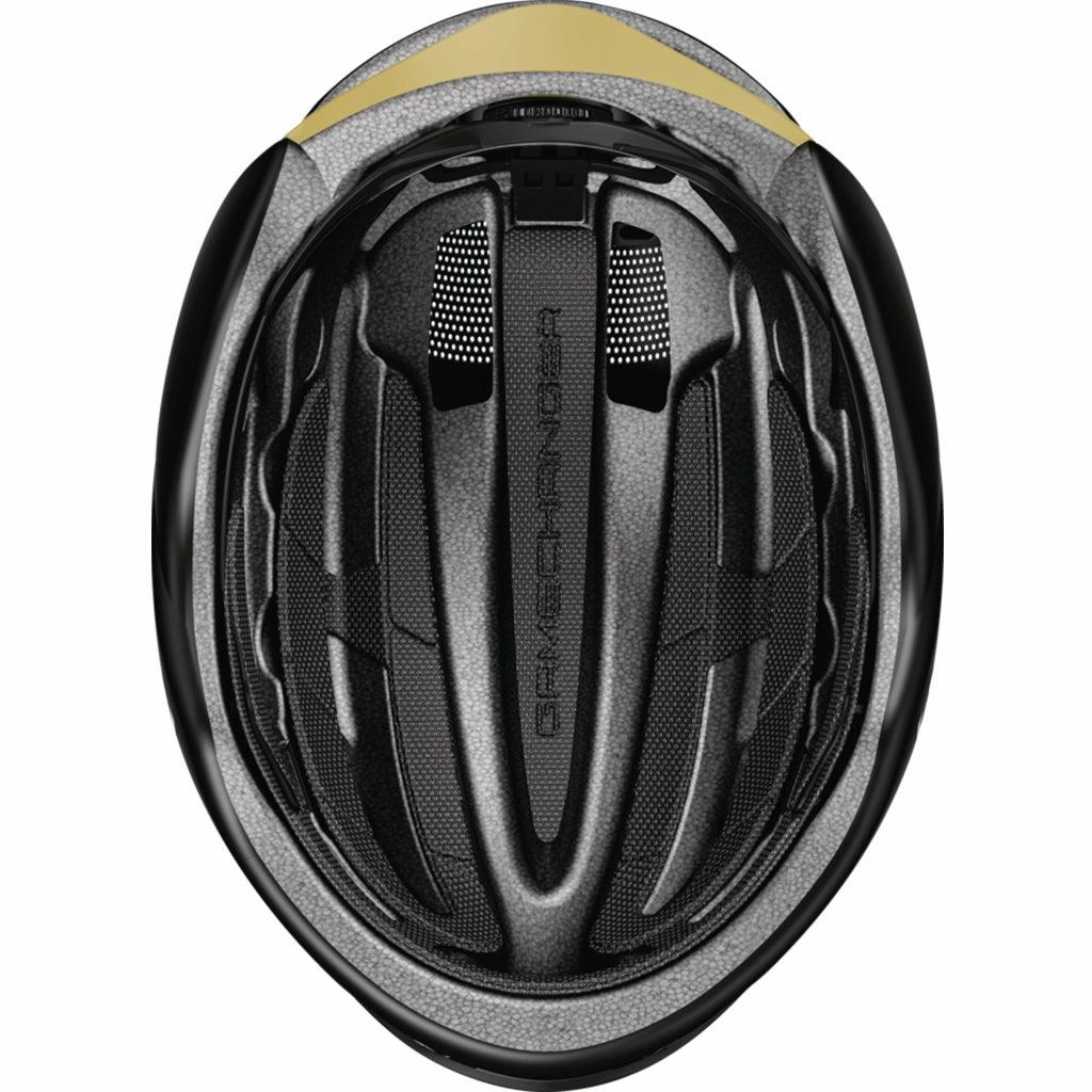 Abus Gamechanger 2.0 Aero Road Cycling Helmet (Black/Gold)