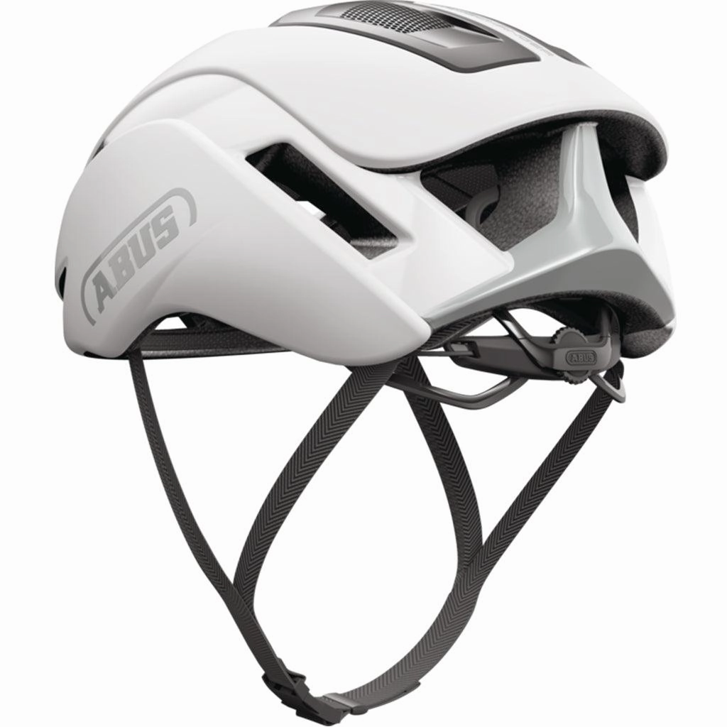 Abus Gamechanger 2.0 Aero Road Cycling Helmet (Polar White)