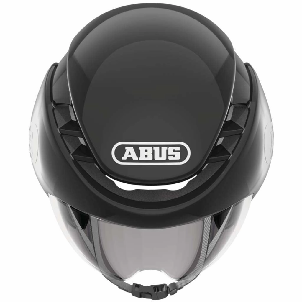 Abus Gamechanger Aero Road Cycling Helmet (Shiny Black)