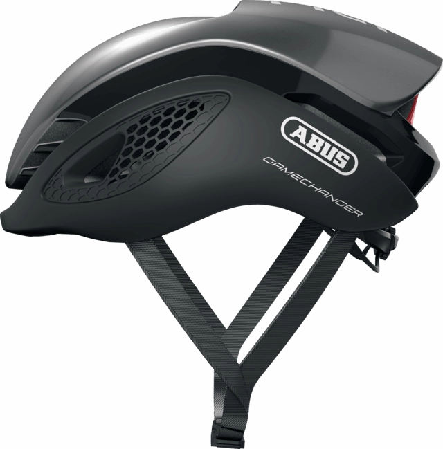 Abus Gamechanger Road Cycling Helmet (Dark Grey)