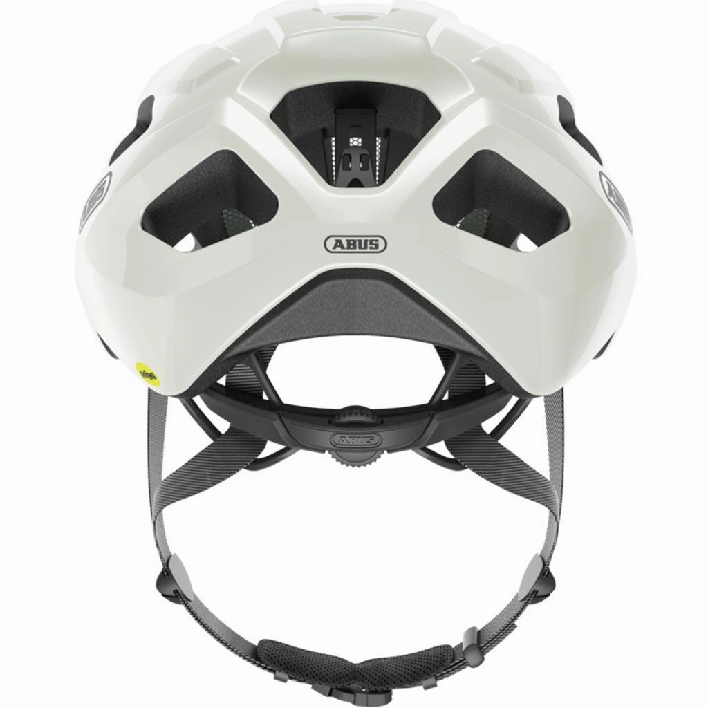 Abus Macator MIPS Road Cycling Helmet (Pearl White)