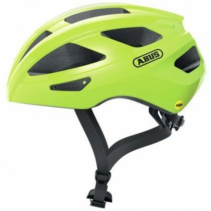 Abus Macator MIPS Road Cycling Helmet (Signal Yellow)