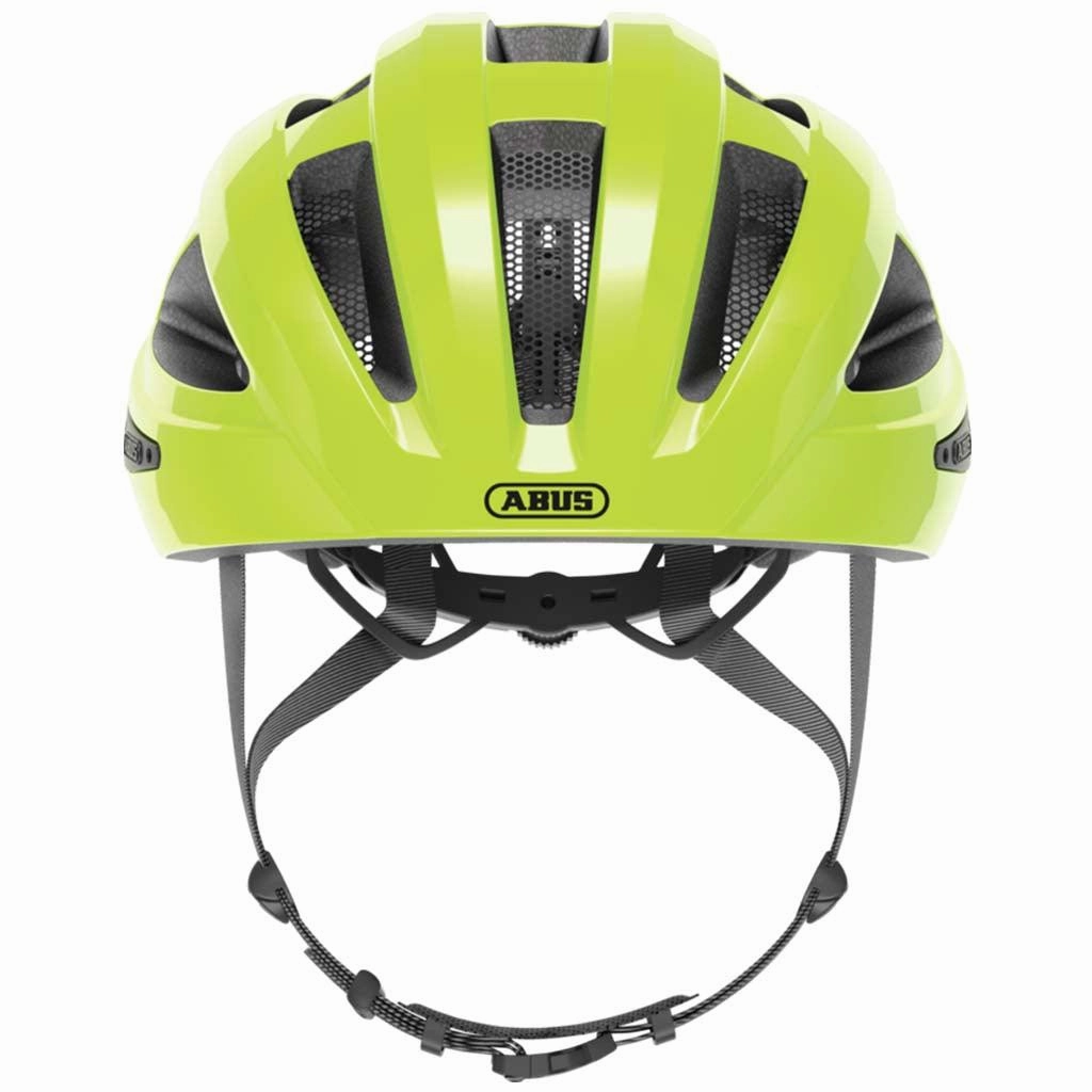 Abus Macator MIPS Road Cycling Helmet (Signal Yellow)