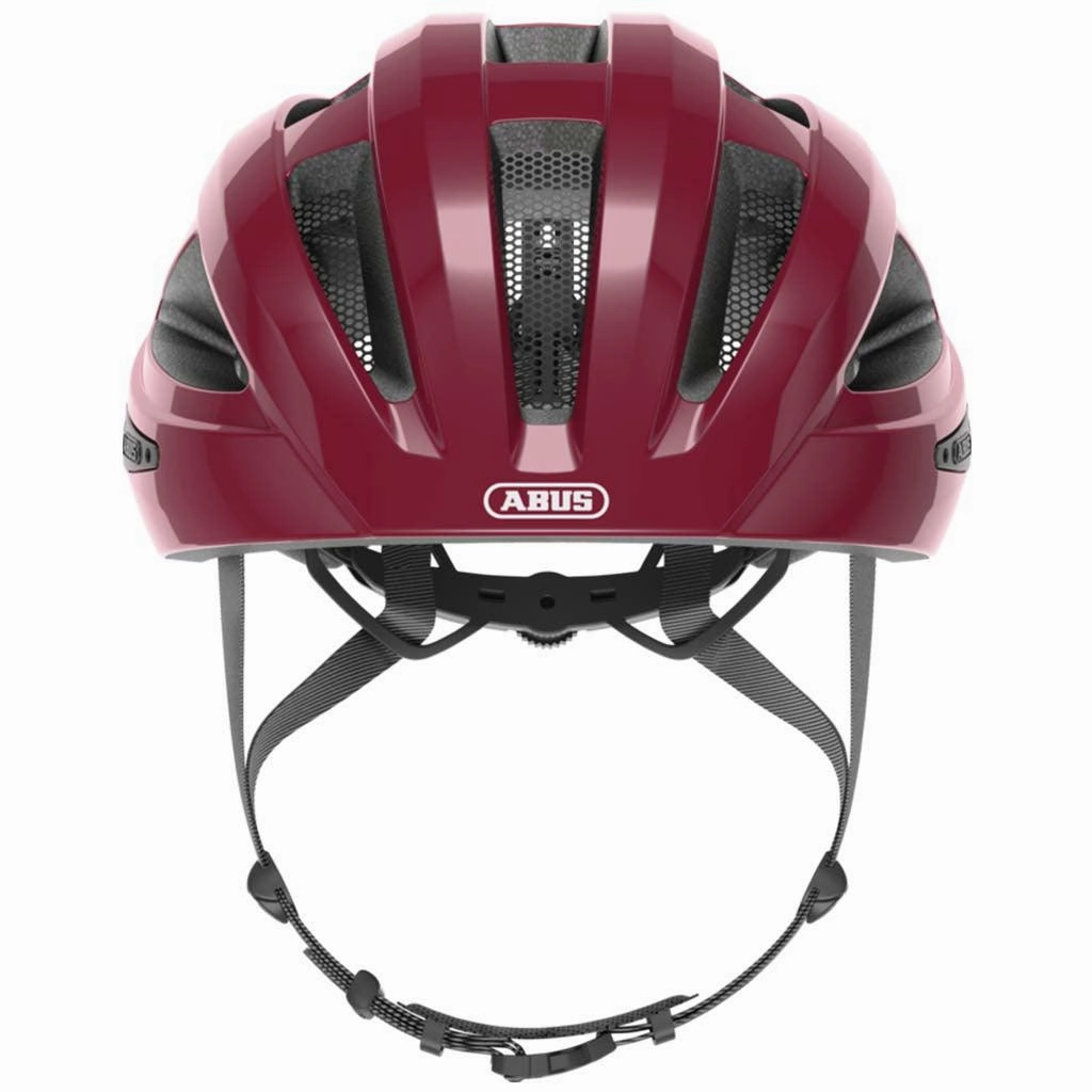Abus Macator Road Cycling Helmet (Bordeaux Red)