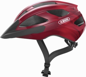Abus Macator Road Cycling Helmet (Bordeaux Red)