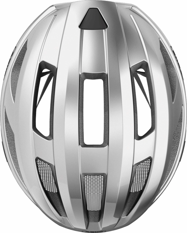 Abus Macator Road Cycling Helmet (Gleam Silver)
