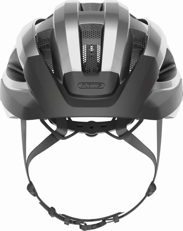 Abus Macator Road Cycling Helmet (Gleam Silver)