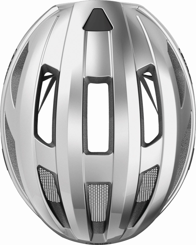 Abus Macator Road Cycling Helmet (Gleam Silver)