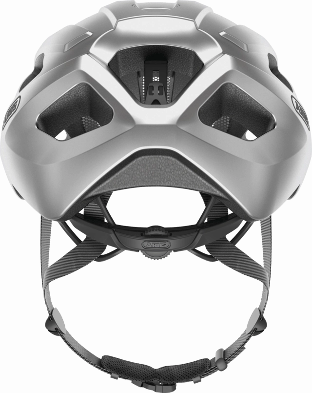 Abus Macator Road Cycling Helmet (Gleam Silver)