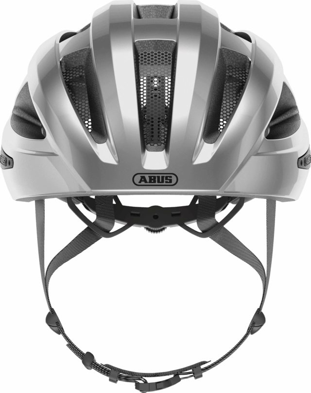 Abus Macator Road Cycling Helmet (Gleam Silver)