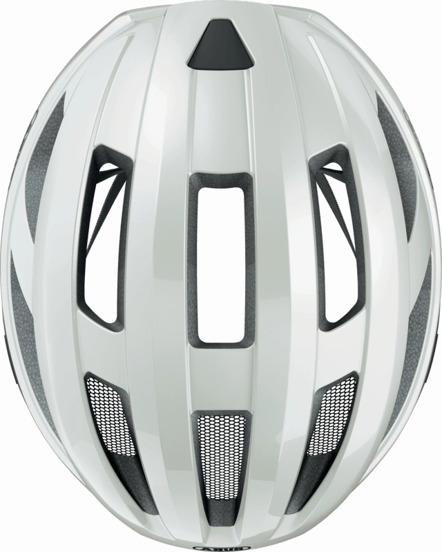 Abus Macator Road Cycling Helmet (Pearl White)