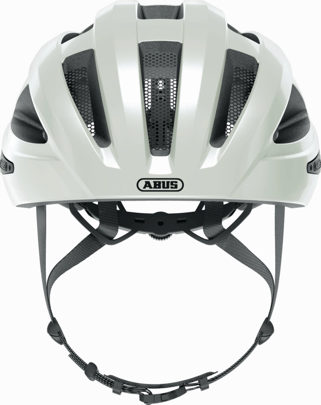 Abus Macator Road Cycling Helmet (Pearl White)