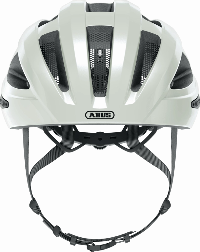 Abus Macator Road Cycling Helmet (Pearl White)