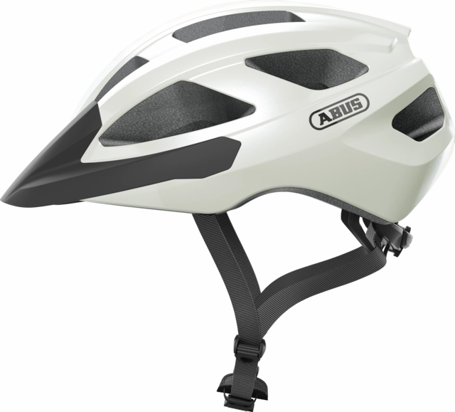 Abus Macator Road Cycling Helmet (Pearl White)