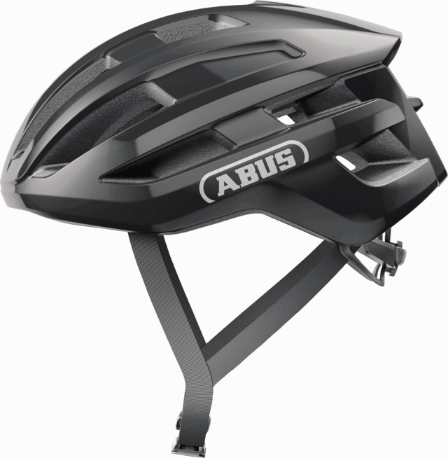 Abus Powerdome Road Cycling Helmet (Shiny Black)