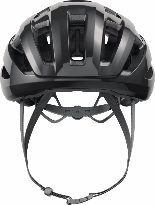 Abus Powerdome Road Cycling Helmet (Shiny Black)
