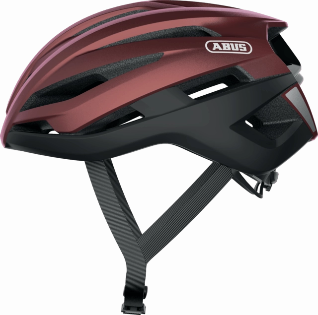 Abus Storm Chaser Road Cycling Helmet (Bloodmoob Red)