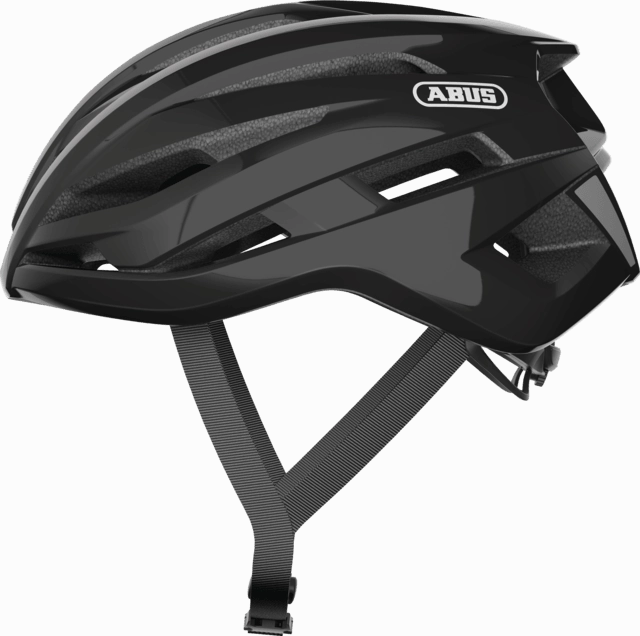 Abus Stormchaser Road Cycling Helmet (Shiny Black)