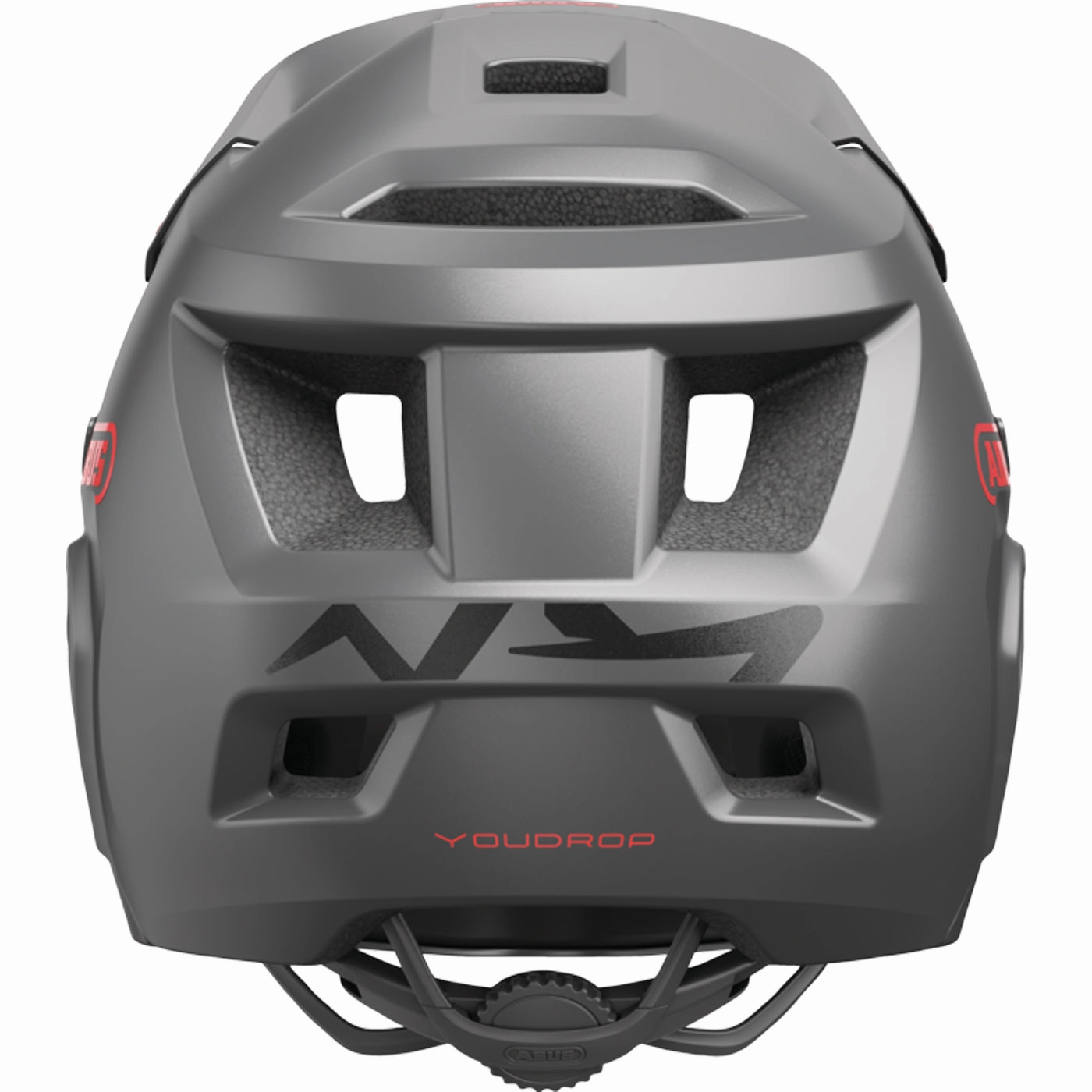 Abus YouDrop FF Child Helmet - Silver 